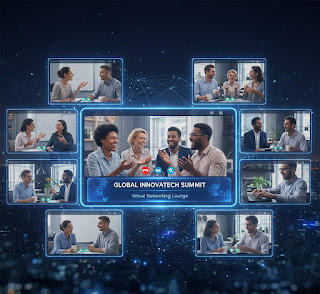 Networking in the global tech job market.