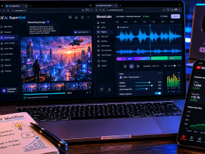 2 AI Tools, 0 Camera: SuperGrok + ElevenLabs, The Exact Faceless YouTube Blueprint Scaling in 2026
