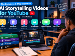 The Full AI Storytelling Video Workflow: From Script to Finished YouTube Video