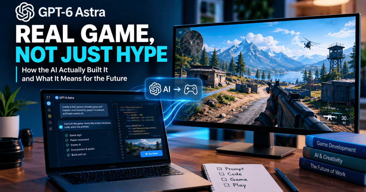 GPT-6 Astra Is Real, Here’s What the Viral Game Demo Actually Proves