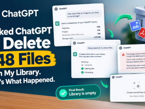 I Asked ChatGPT to Delete 548 Files From My Library. How I Manage My ChatGpt Storage
