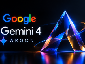 Generated image of Google's Gemini 4 Argon